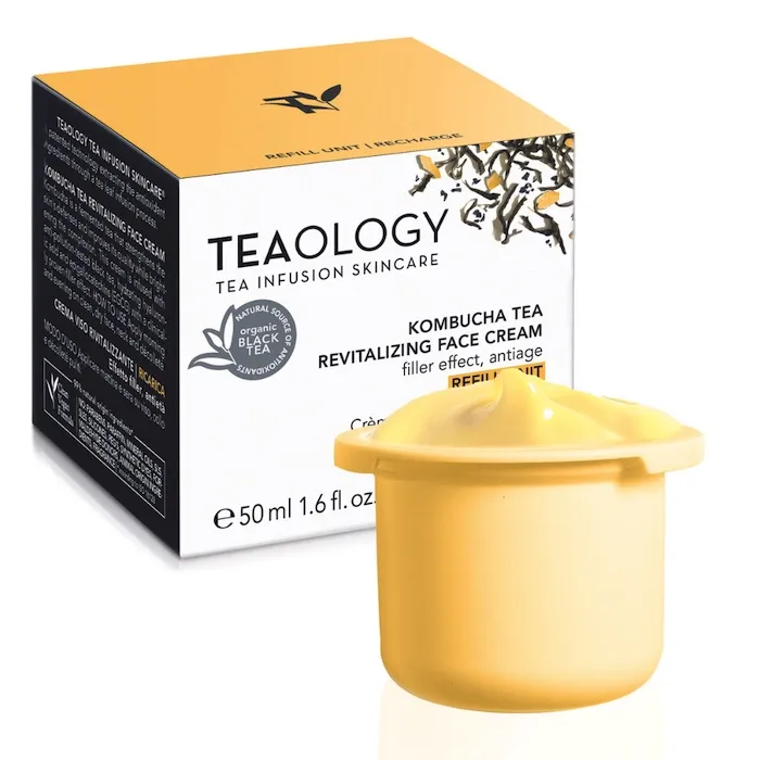 Ricarica Crema Viso Rivitalizzante al Tè Kombucha Teaology 50 ml