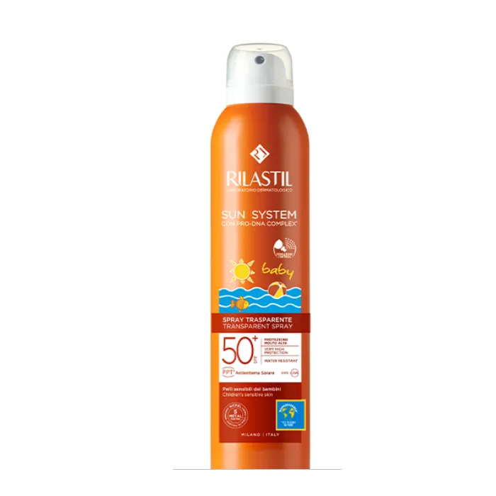 Rilastil Sun System Baby Spray Trasparente Spf 50+ 200ml