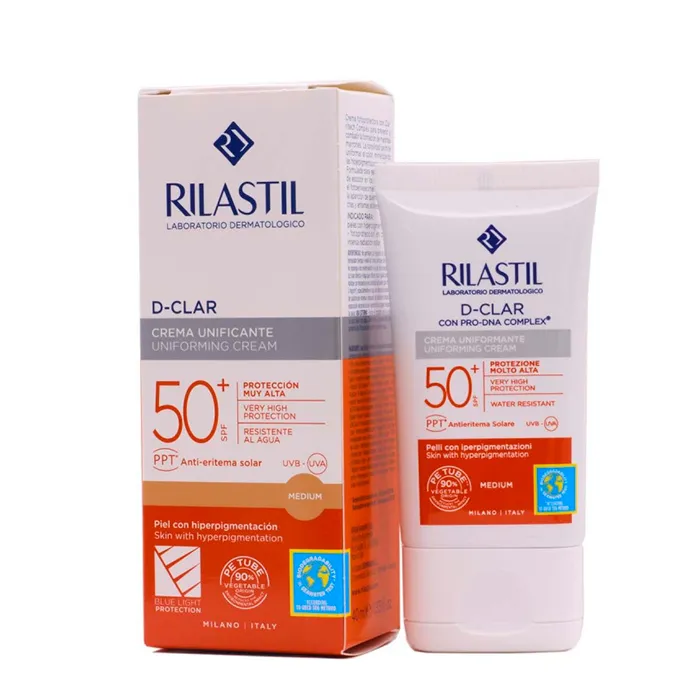 Rilastil D-Clar Spf50+ Crema Uniformante Media 40ml