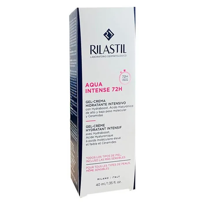 Rilastil Aqua Intense 72H Gel Crema Idratante Intensiva 40ml