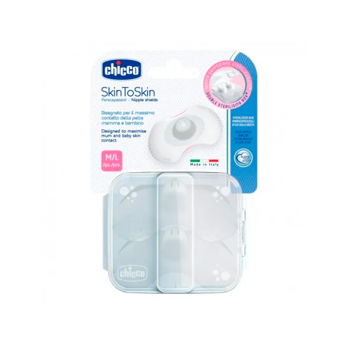 Chicco Protezione per capezzoli in silicone M-L 2U