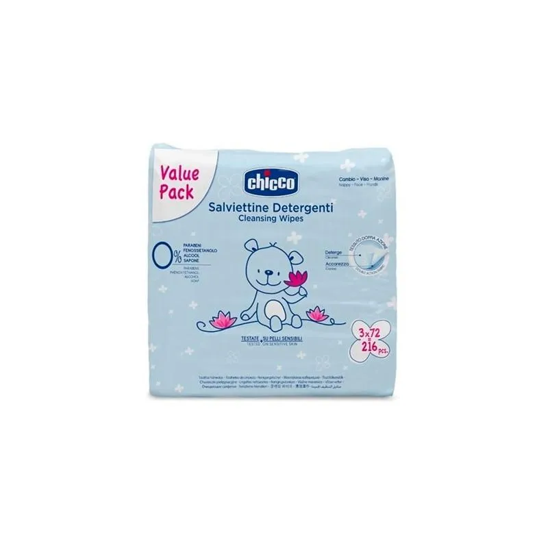 Salviette Chicco Tripack 72 pz