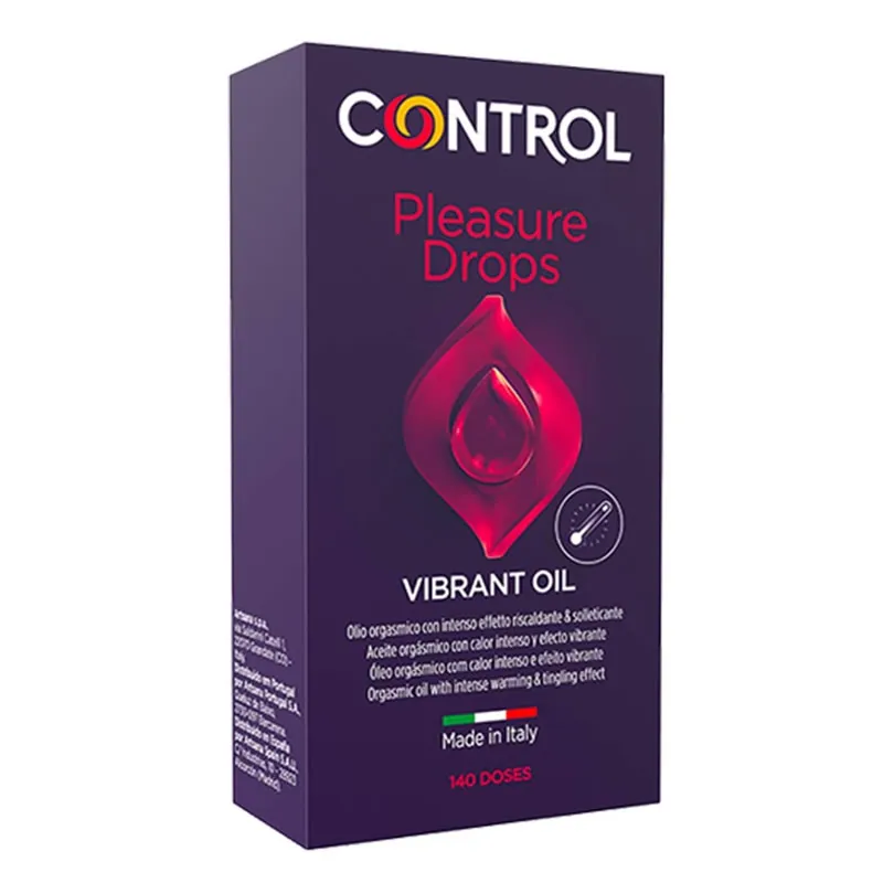 Control Pleasure Drops Olio Vibrante 10ml