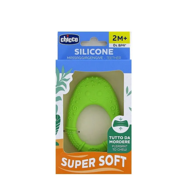 Chicco Super Soft Avocado Teether 2M+