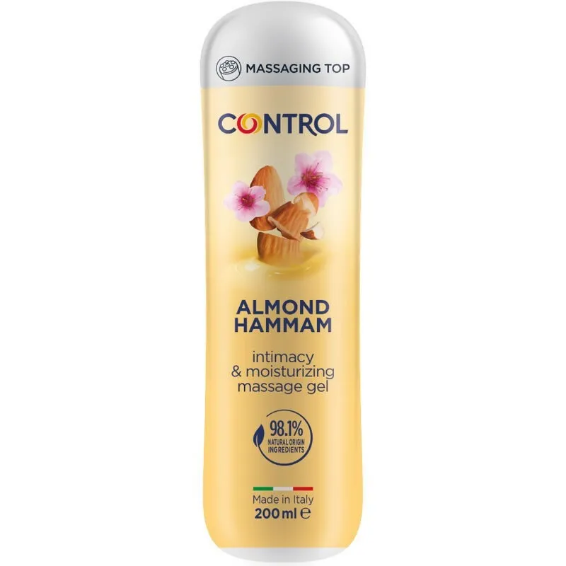 Gel da massaggio Control al latte di mandorle 200 ml