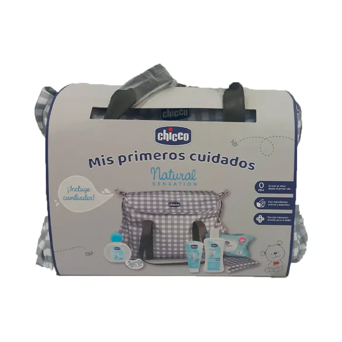 Chicco My First Care Bag Grigio Set 6 Pezzi