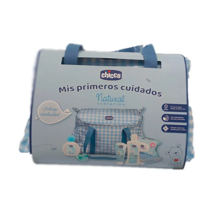 Chicco My First Care Bag Blu Set 6 Pezzi