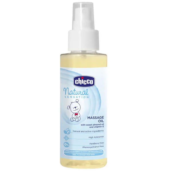 Chicco Natural Sensation Olio da Massaggio 100ml