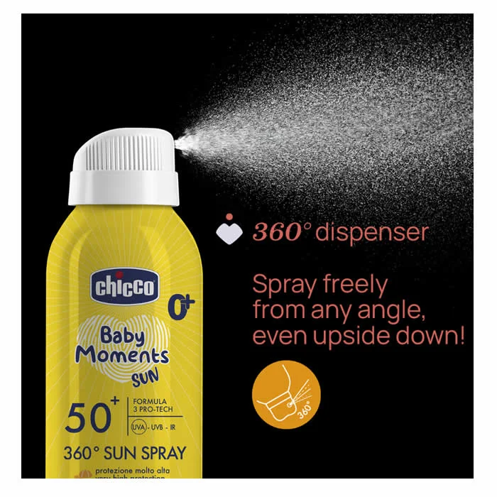Chicco Baby Moments 360 Sun Spray Spf50+ 0+ 150ml — foto 1