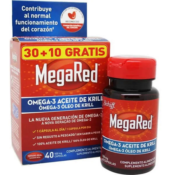 MegaRed Omega 3 Krill Oil 40 Capsule