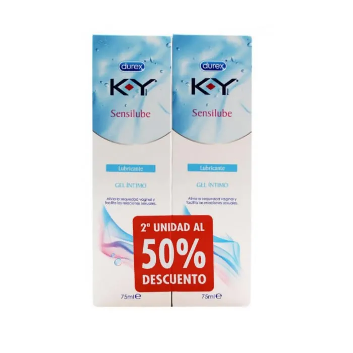 Sensilube KY Lubrifiant Intime 2x75ml