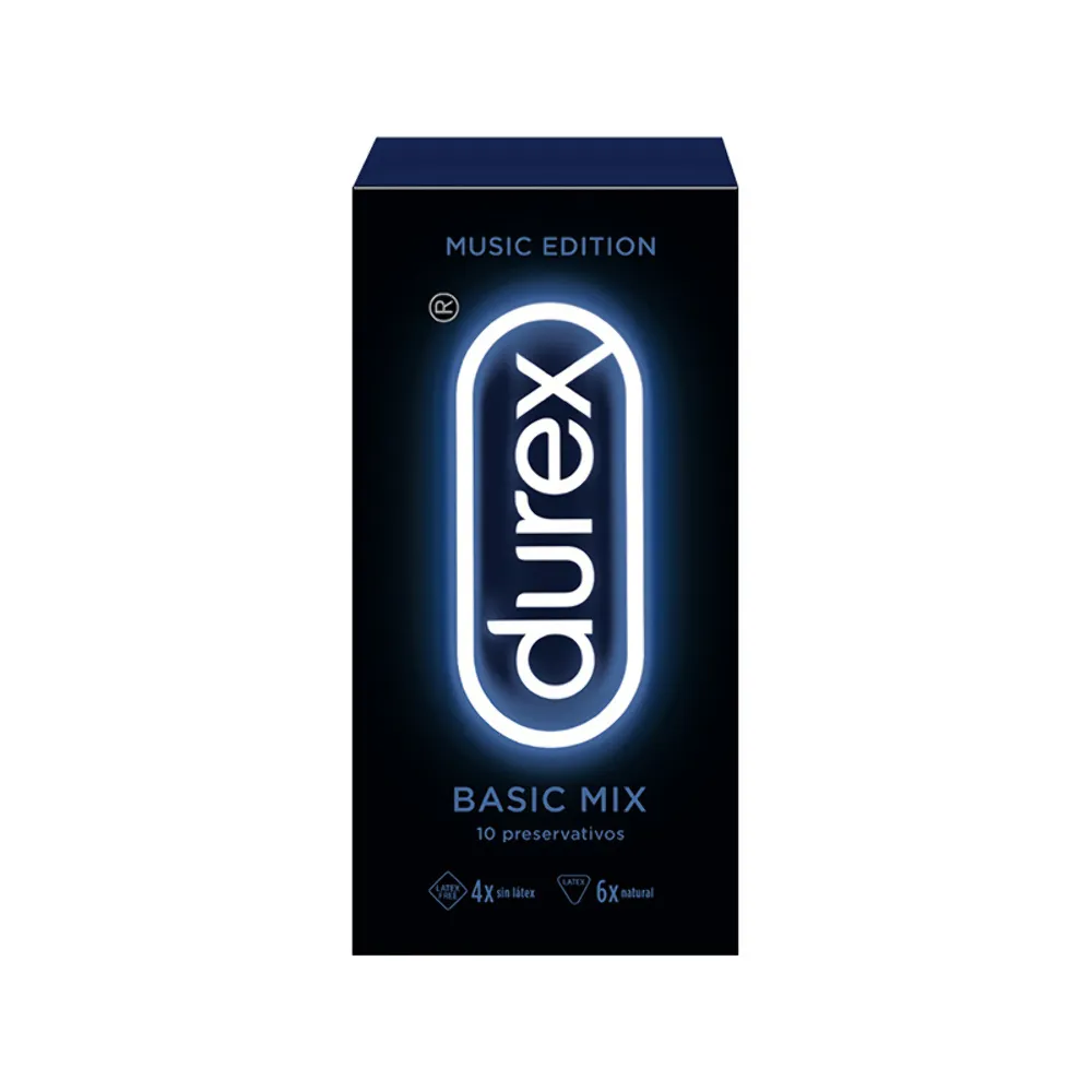 Durex Music Edition Basic Mix 10 pezzi