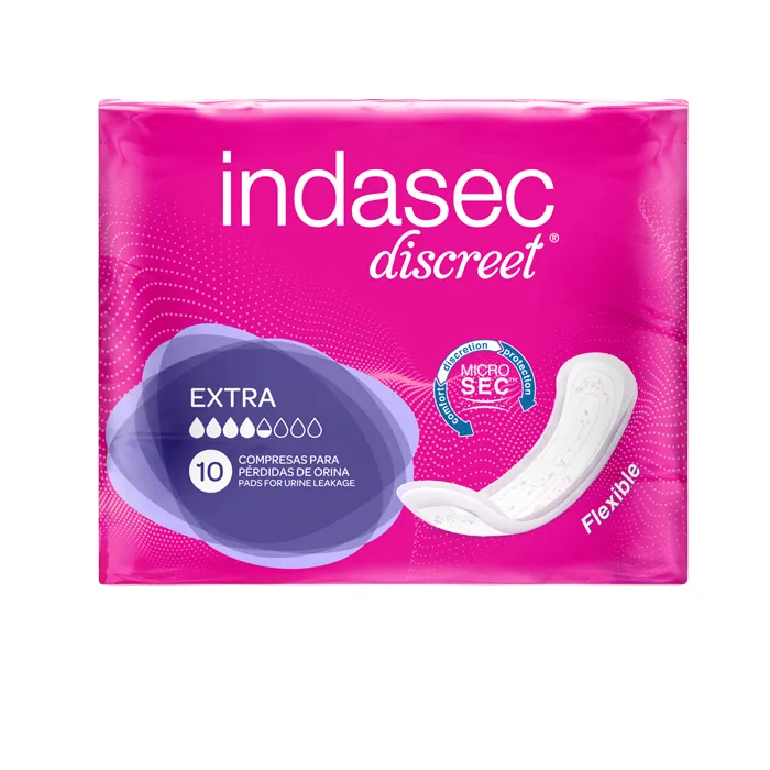 Indasec Dermoseda Compressa Incontinence Extra 10 pcs