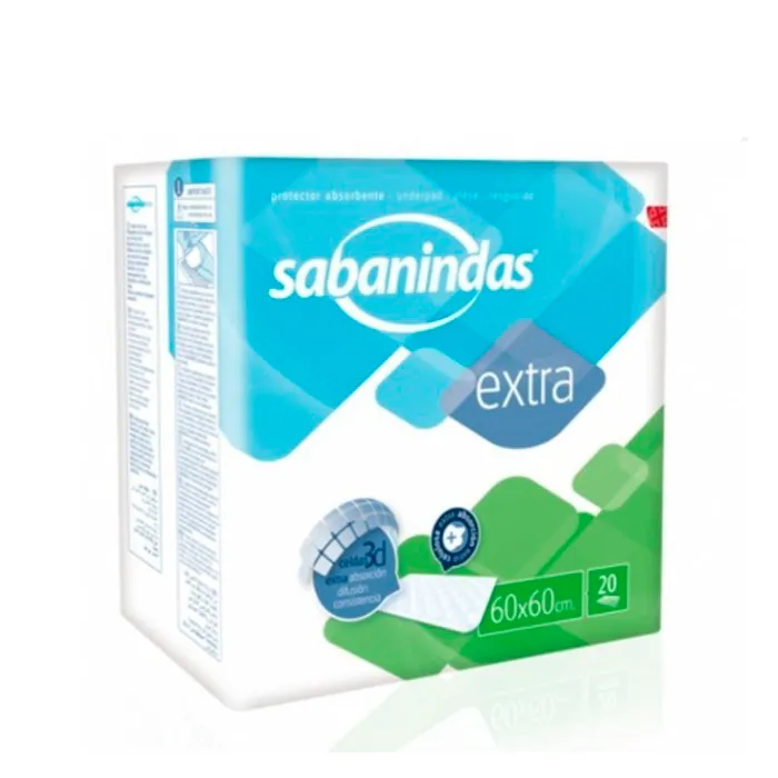 Sabanindas Super Protettore 60x60cm 20U