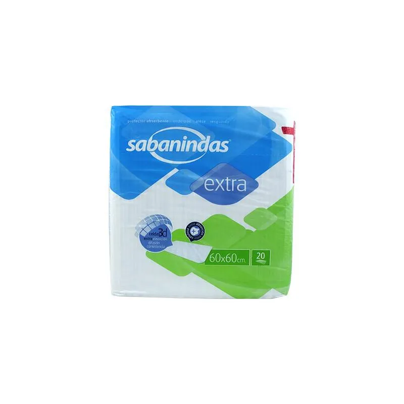 Sabanindas Extra Protect 60x60cm 20 unità