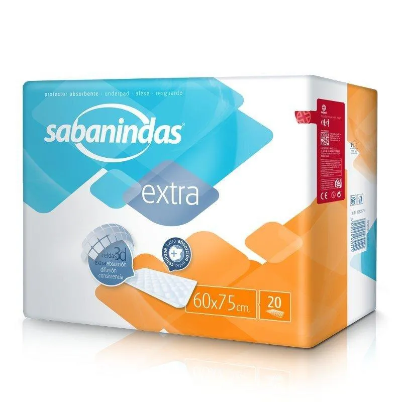 Sabanindas Extra 60 x 75 cm 20 Unità