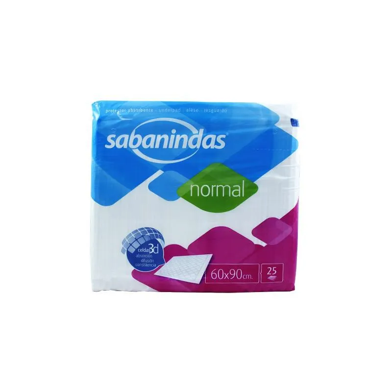 Sabanindas Normal 60×90 25 Unidades
