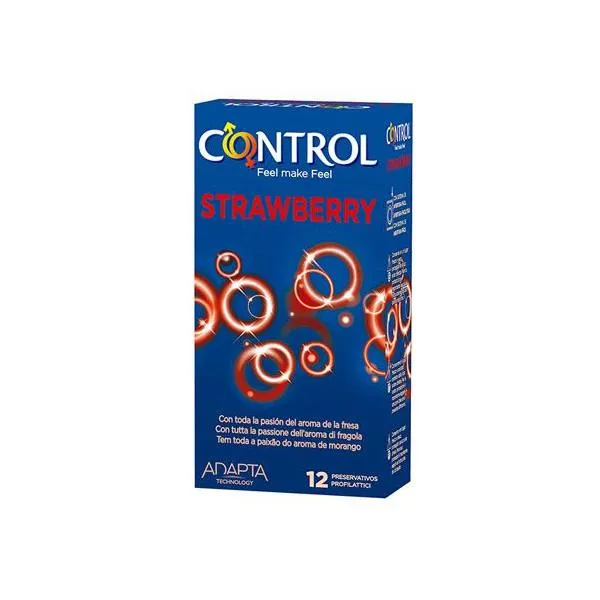 Preservativi alla fragola Control