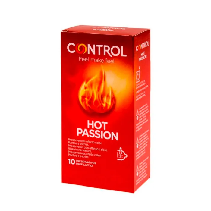 Preservativi Control Hot Passion Effetto Riscaldante 10U