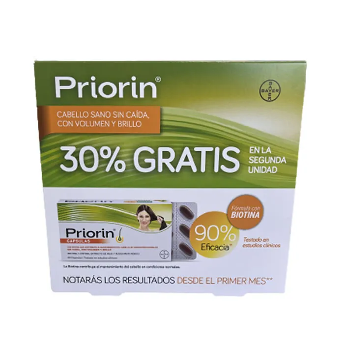 Capsule Priorin 2×60 unità