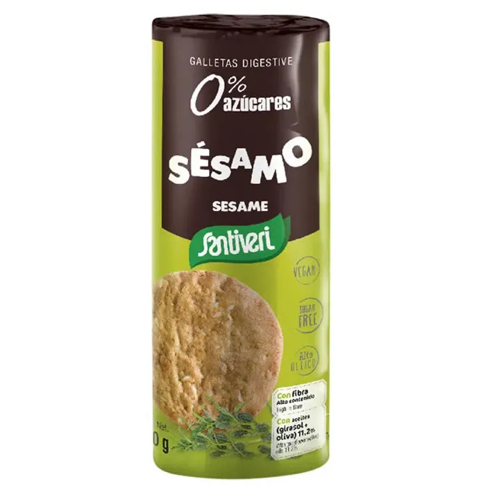 Crackers al sesamo Santiveri 190g