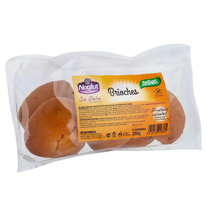 Brioche Santiveri Noglut 200g