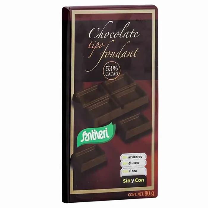 Santiveri Cioccolato Fondente + Maltitolo 80g