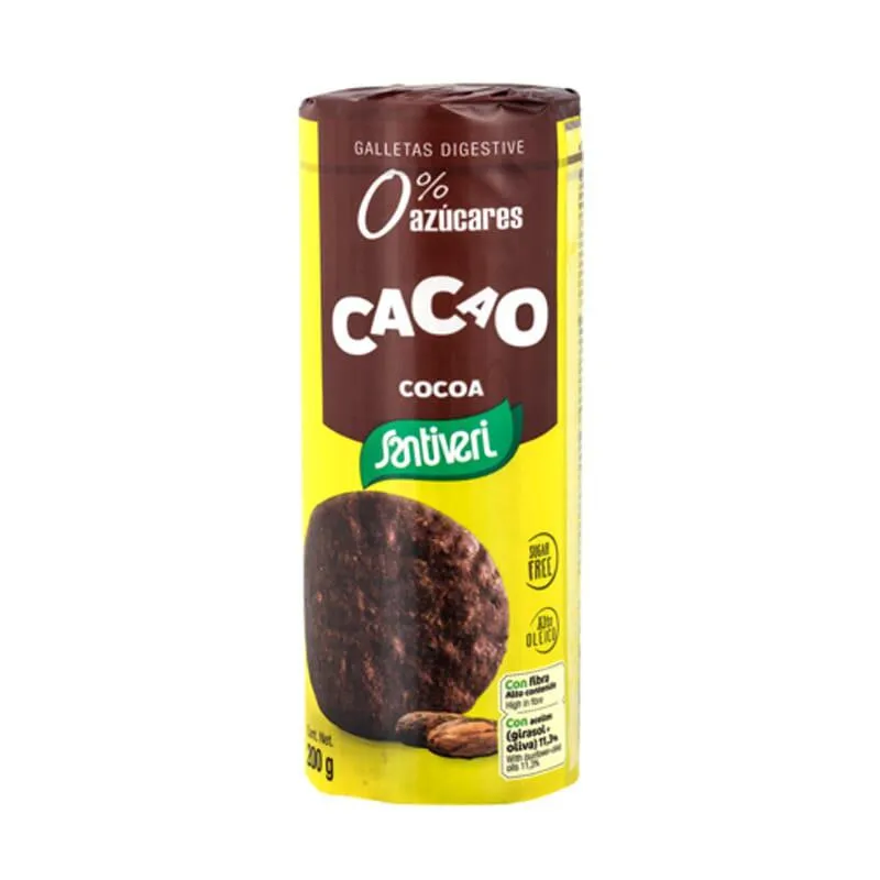 Biscotti Santiveri Digestive Al Cacao 200g
