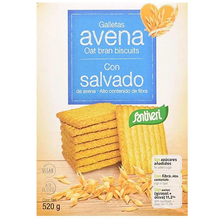 Biscotti Di Crusca D’avena Santiveri 520g