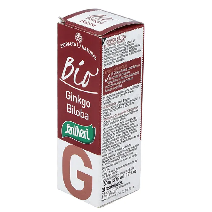 Santiveri Ginkgo Biloba Estratto Vegetale 50 ml