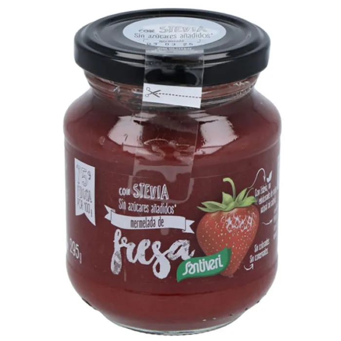 Marmellata di fragole Santiveri con stevia 295 g