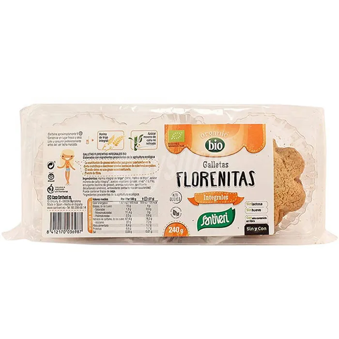 Biscotti Santiveri Florenitas Biologici 240g