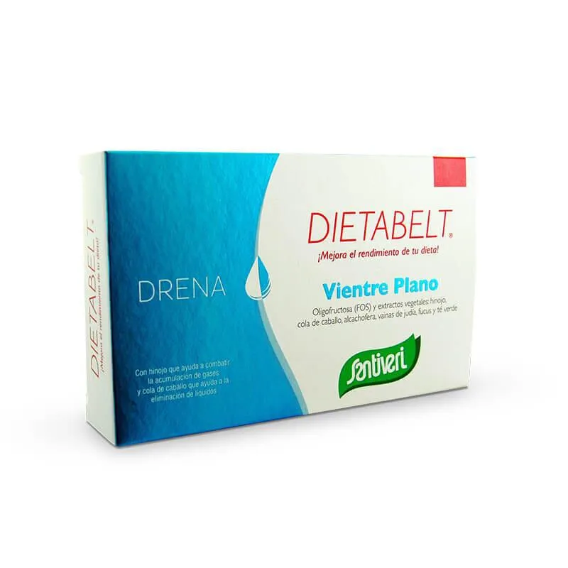 Santiveri Dietabelt Drena la Pancia Piatta 60 Capsule