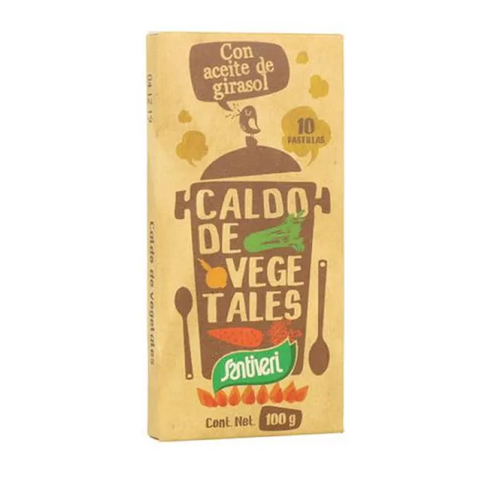 Compresse di brodo vegetale Santiveri 100 g