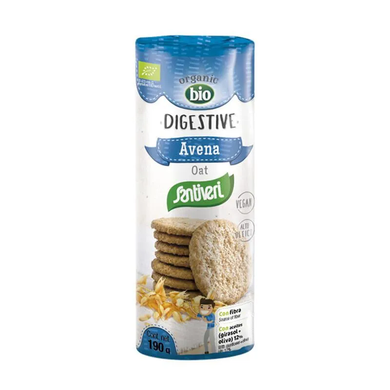 Santiveri Biscotto Digestivo All’Avena Biologico 190g