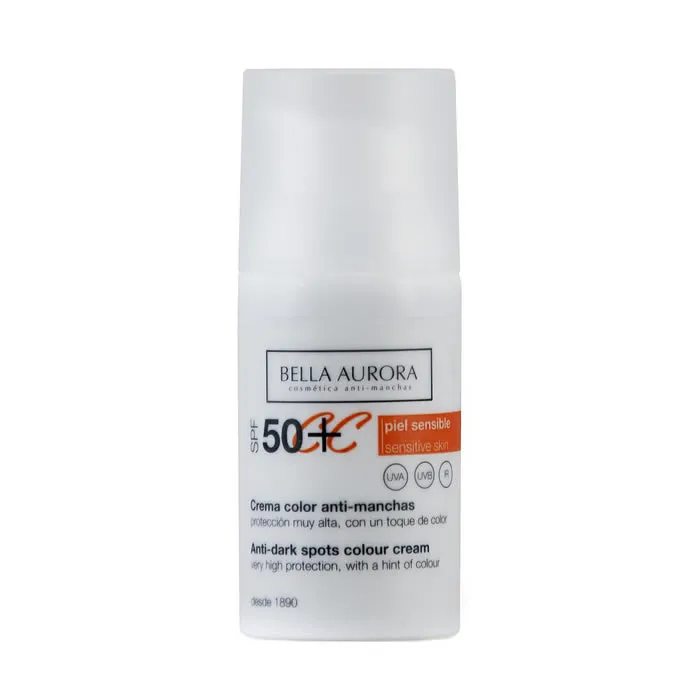 Bella Aurora Crema Colorata Anti Macchie Scure SPF50+ 30ml