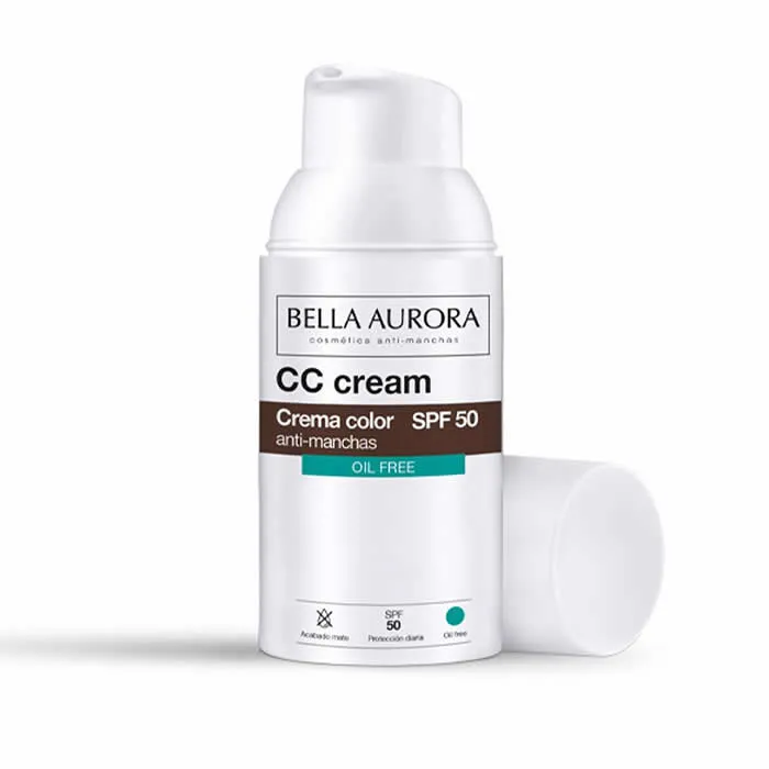Bella Aurora CC Cream Anti-Blemish Oil Free SPF50 30ml