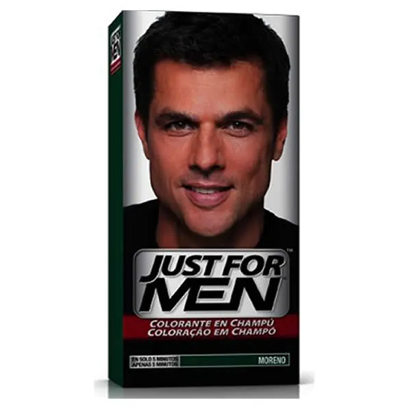 Just For Men Shampoo-in Haircolor Castano Scuro Nero 66ml