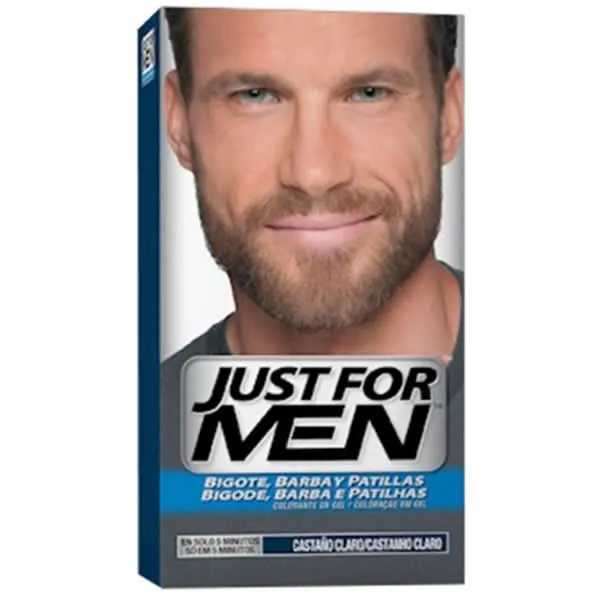 Just For Men Baffi e Barba Marrone Chiaro 28,4 g