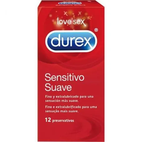 Preservativi Durex Sensitive Easy On, 12 unità