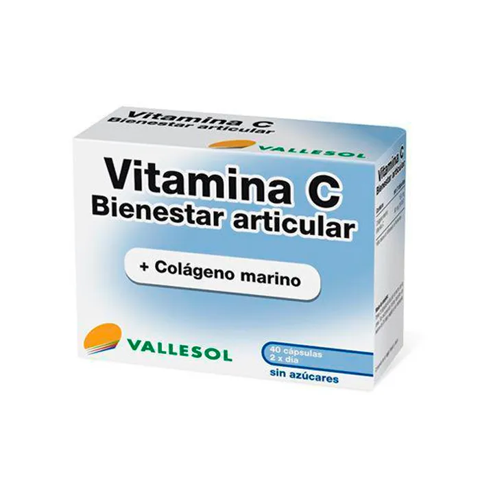 Valle Sol Vitamina C per il benessere delle articolazioni 40 compresse