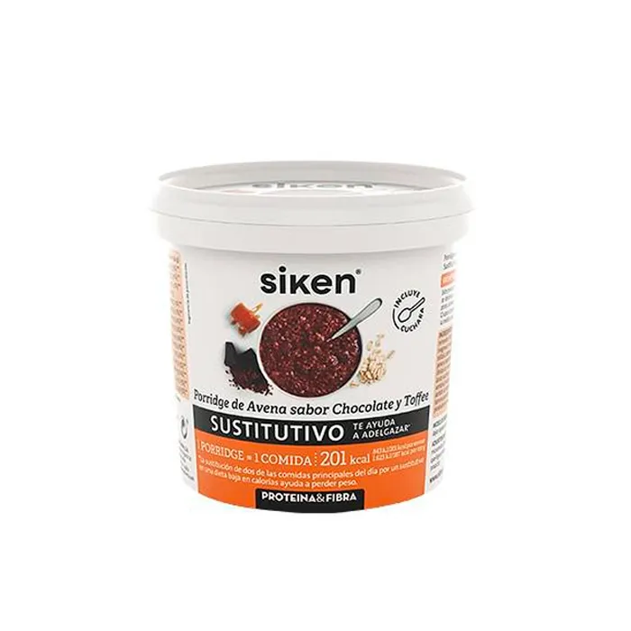 Siken Porridge di avena sostitutivo al cioccolato e caramello 52 g