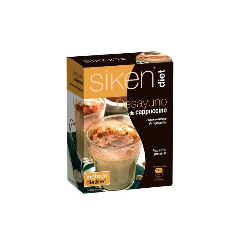 Siken Siken Diet Colazione Cappuccino 7 Bustine