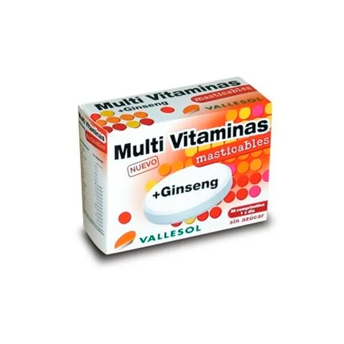 Valle Sol Multivitaminico + Ginseng 24 Compresse