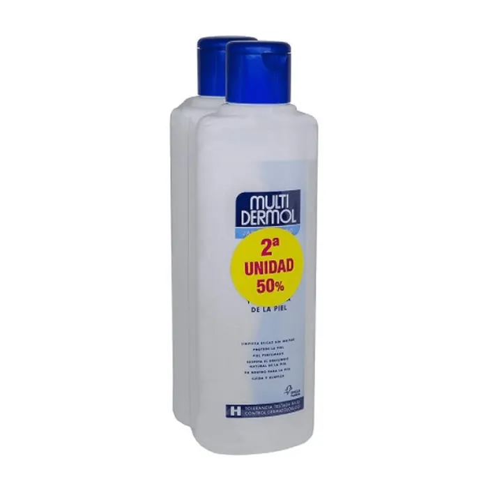 Sapone liquido Multidermol per pelli sensibili 2x750ml