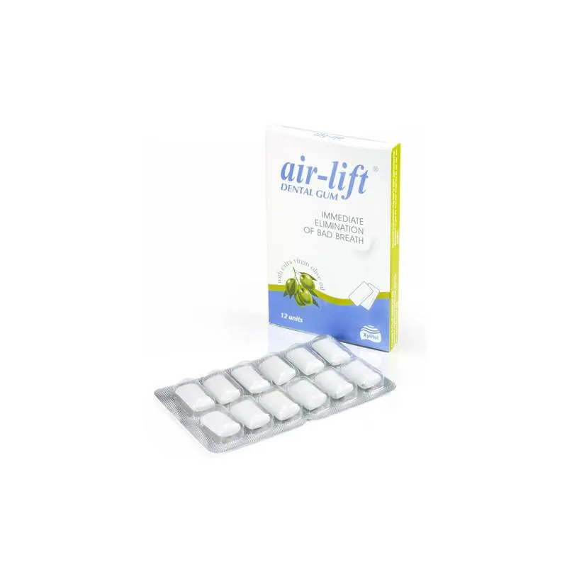 Air Lift Bio Cosmetics Gomma Elimina l’alito cattivo 12 pezzi