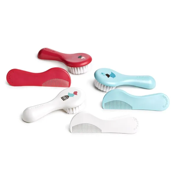 Set spazzola pettine rosa Suavinex