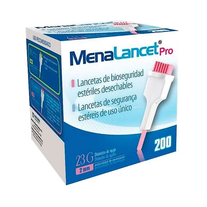 Menarini M Lancet Pro 23g 200 lancette
