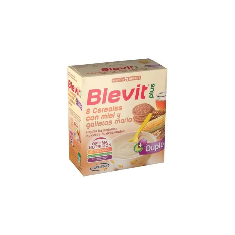 Ordesa Blevit Plus 8 Cereali con Miele e Biscotto Maróa 600g
