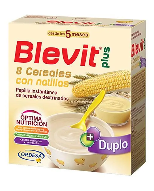 Ordesa Blevit 8 Cereali con Crema Pasticcera 600g